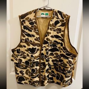 Vintage Game Winner Duck Camo Vest